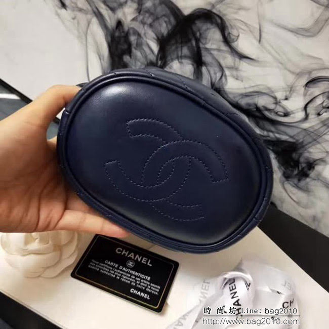 香奈兒CHANEL2018新款Chanel水桶包拼復古掉色五金手柄水染羊皮 DSC1010